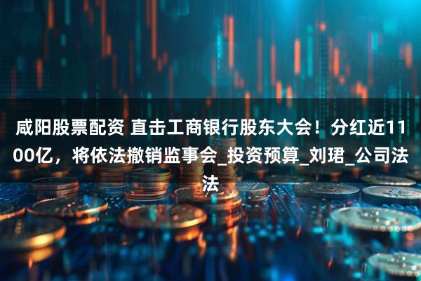 咸阳股票配资 直击工商银行股东大会！分红近1100亿，将依法撤销监事会_投资预算_刘珺_公司法