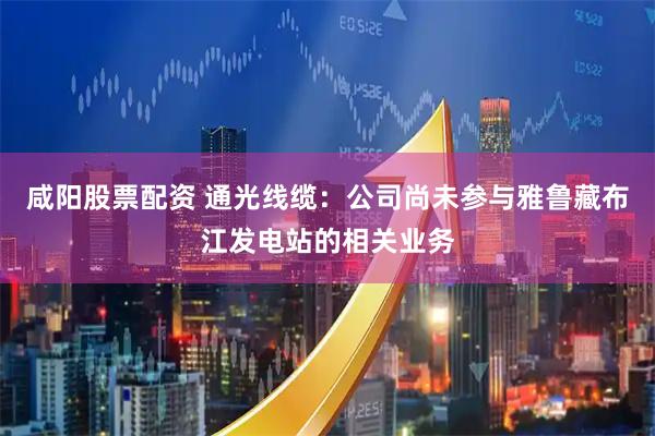 咸阳股票配资 通光线缆：公司尚未参与雅鲁藏布江发电站的相关业务