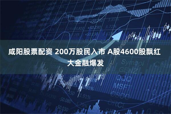 咸阳股票配资 200万股民入市 A股4600股飘红 大金融爆发